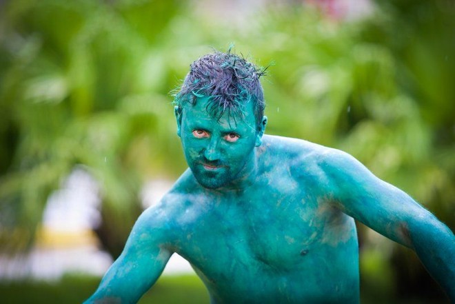 Até um “Hulk” magrelo deu as caras na prova disputada em Caiobá. | Daniel Castellano/Gazeta do Povo