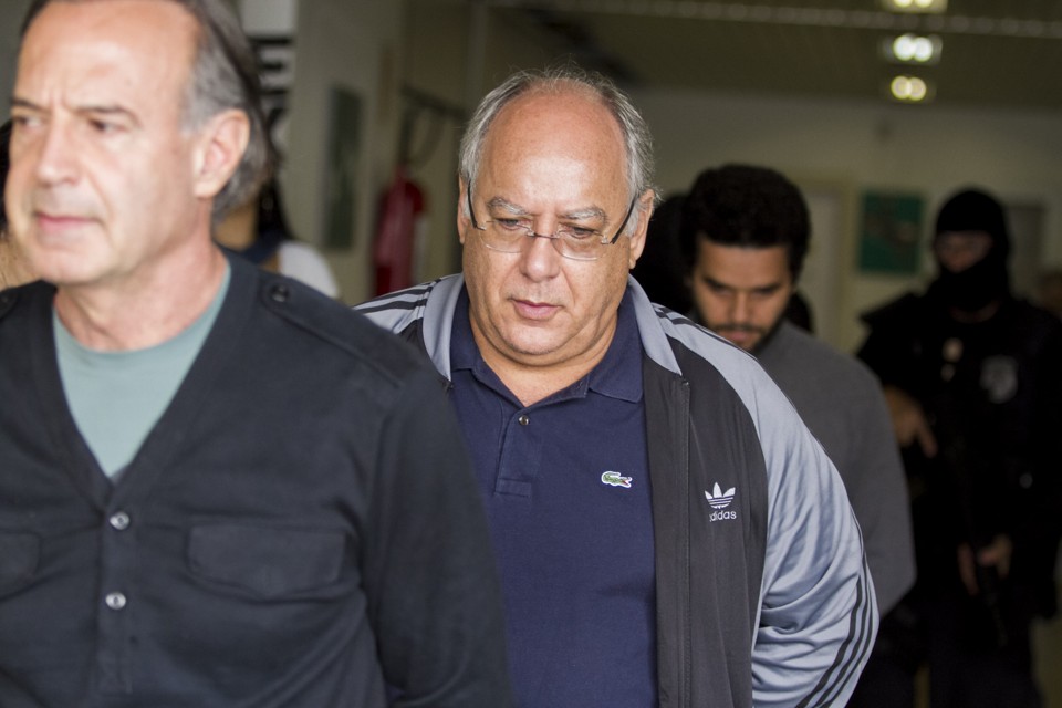 Na maior parte do tempo, ex-diretor ficou em silêncio. | Paulo Lisboa / Tribuna do Paraná