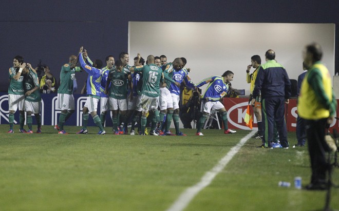 No primeiro jogo da final, o Palmeiras levou a melhor: 2 a 0 em Barueri. | Jonathan Campos/Jonathan Campos