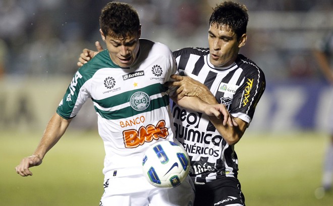 Na partida de ida das semifinais contra o Ceará, fora de casa, o Alviverde segurou o empate por 0 a 0. | Hedeson Alves/Gazeta do Povo