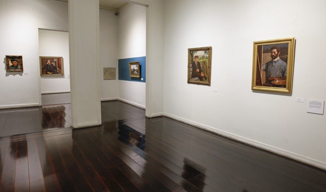 Em Curitiba, Alfredo Andersen abriu um atelier no qual expunha seus trabalhos e onde também passou a ensinar desenho e pintura. | Daniel Castellano/Gazeta do Povo