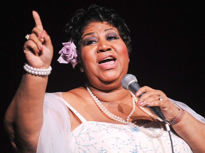 Aretha, com sua voz inconfundível, continua na ativa. |