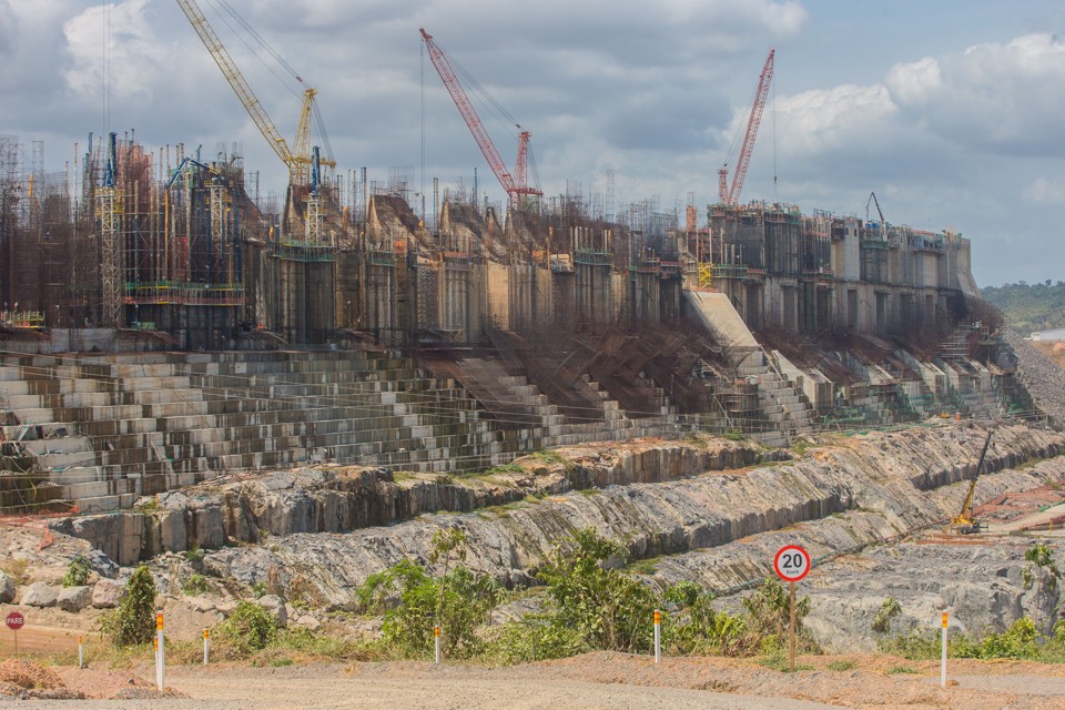 Obras da Hidrelétrica de Belo Monte, no Pará: propina teria sido de 1% do valor dos contratos da construtora Camargo Corrêa. | Tiago Queiroz/Estadão Conteúdo