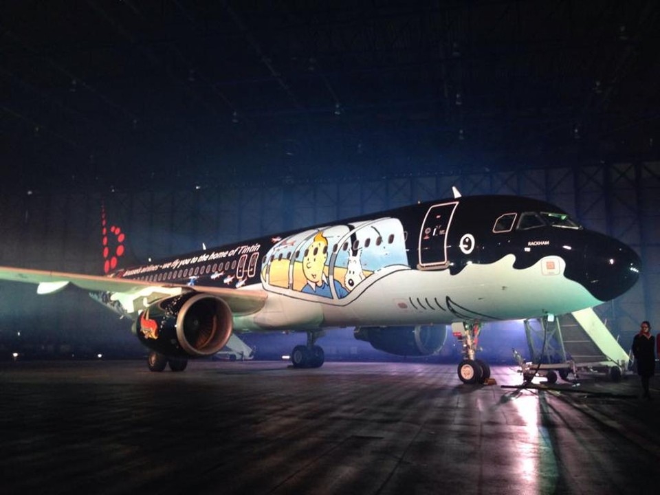 A empreitada levou 1.500 horas para ser finalizada e deve permanecer na frota da Brussels Airlines até 2019 | Divulgação/
