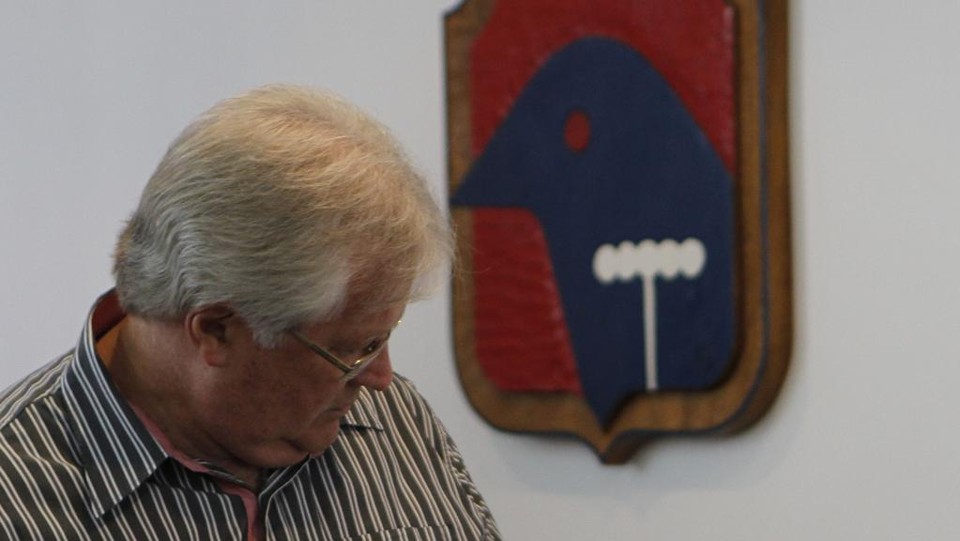 Rubens Bohlen resiste contra investida de conselheiros que pedem a saída dele do comando do Paraná. | Jonathan Campos/Gazeta do Povo