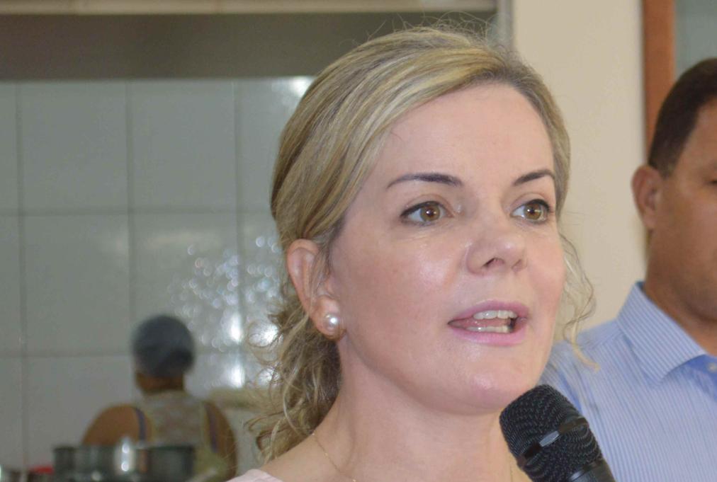 Gleisi foi citada por Youssef. | Luiz Carlos da Cruz/Gazeta do Povo