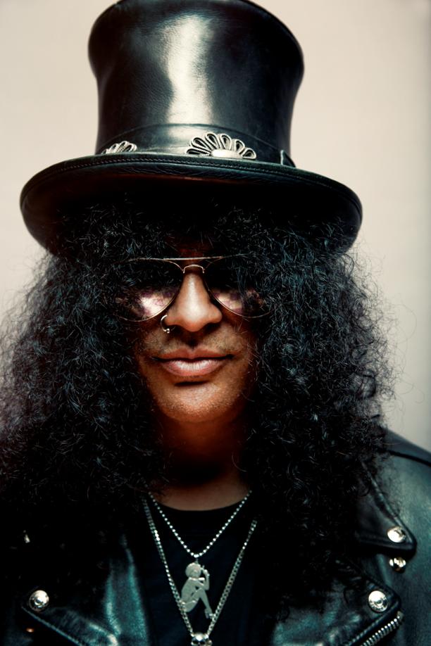 Para o guitarrista Slash, a noite de Curitiba é “bem legal”. | Divulgação