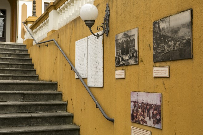 Imagens contam a história dos imigrantes italianos em Curitiba. | Marcelo Andrade/Gazeta do Povo