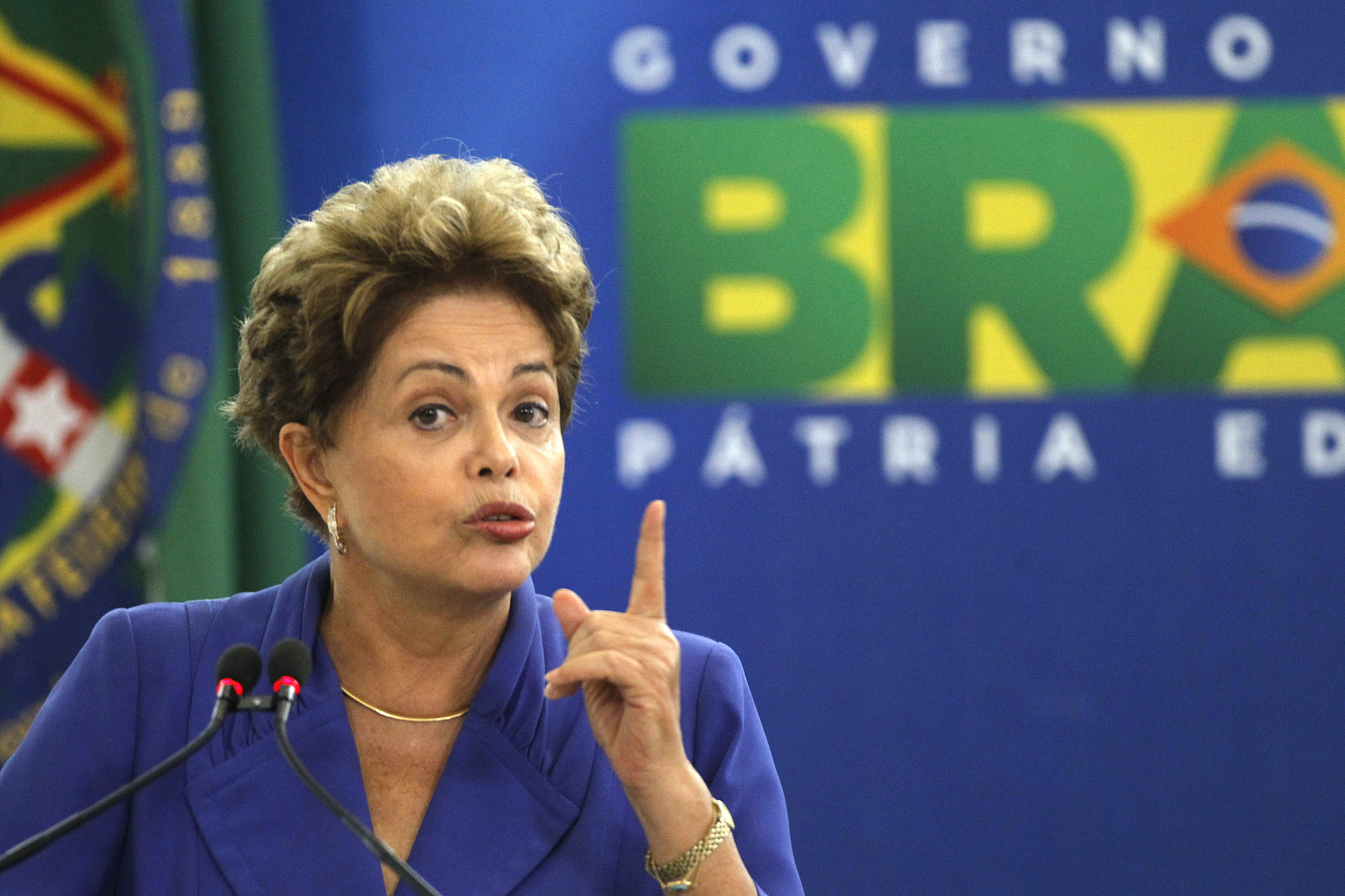 “O Pacote Anticorrupção é mais um passo decisivo para ampliar a capacidade e o poder do Estado brasileiro de prevenir e combater a corrupção e a impunidade no país”, afirmou Dilma | Fernando Bizerra Jr./EFE