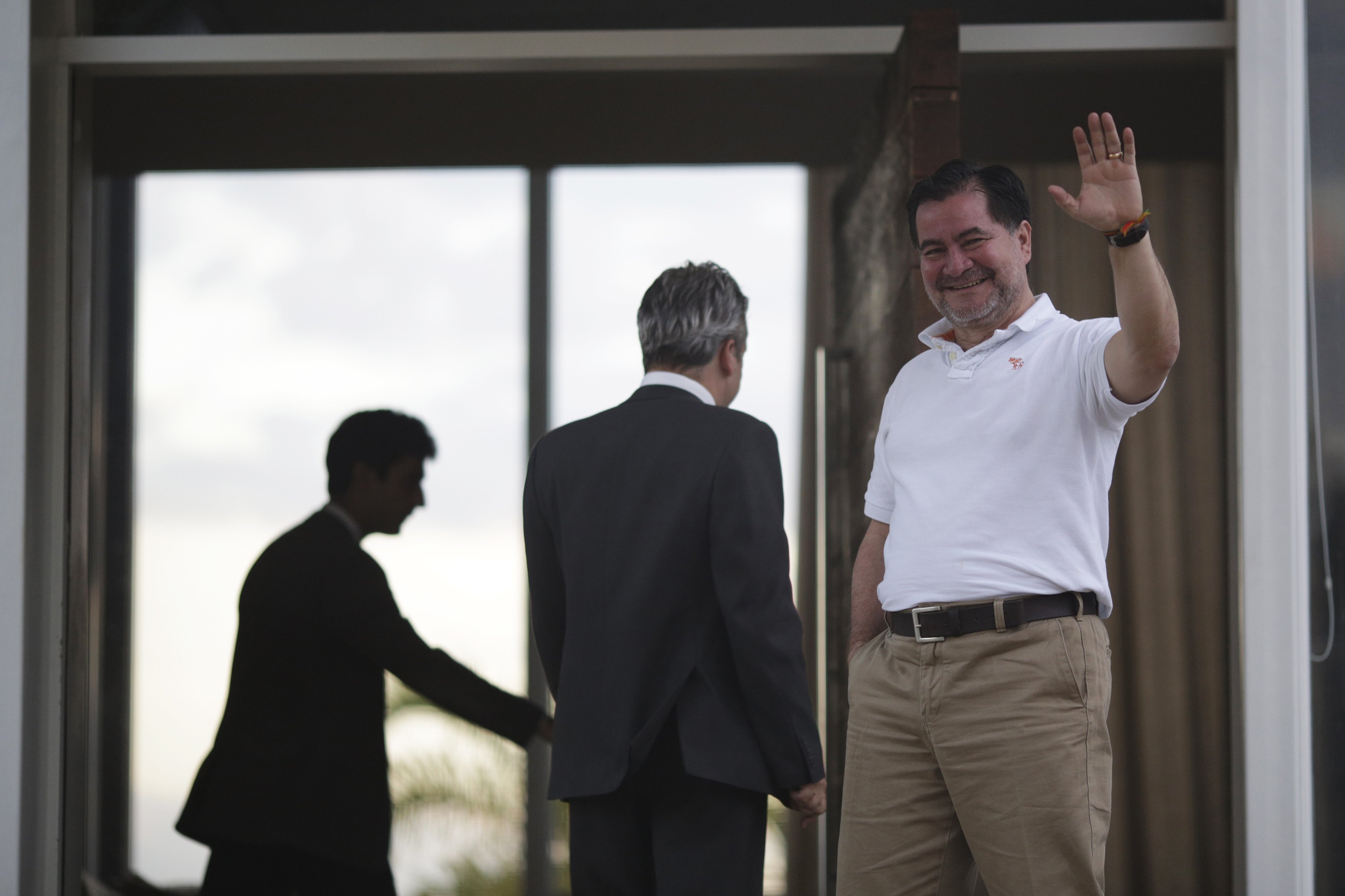 Molina estava há um ano e quatro meses recluso em uma sala da embaixada do Brasil em La Paz, aos cuidados de Saboia | UM/zj/UESLEI MARCELINO