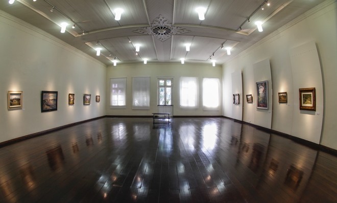 Residência da família de Alfredo Andersen, casarão foi transformado em museu para preservar a obra do artista. | Daniel Castellano/Gazeta do Povo