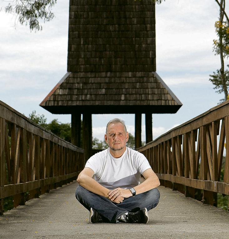 Cava na Torre dos Pensadores: influência de Nietzsche. | Jonathan Campos/Gazeta do Povo