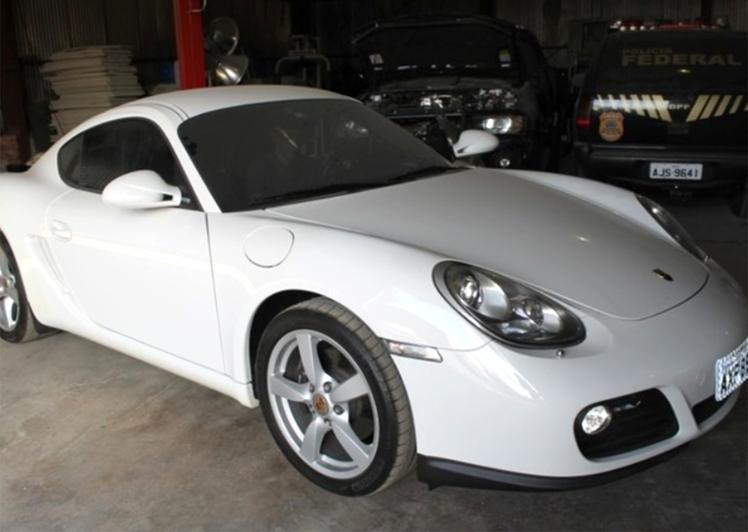 Porsche de doleira investigada será leiloado em Curitiba. | Divulgação
