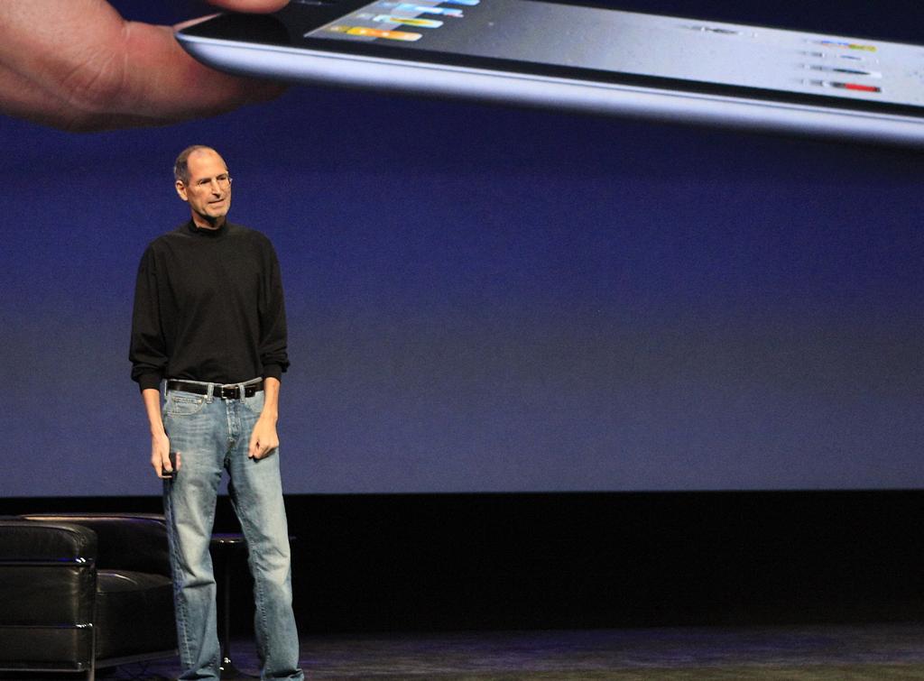 Steve Jobs durante evento da Apple no ano de sua morte, em 2011 | Beck Diefenbach /Reuters