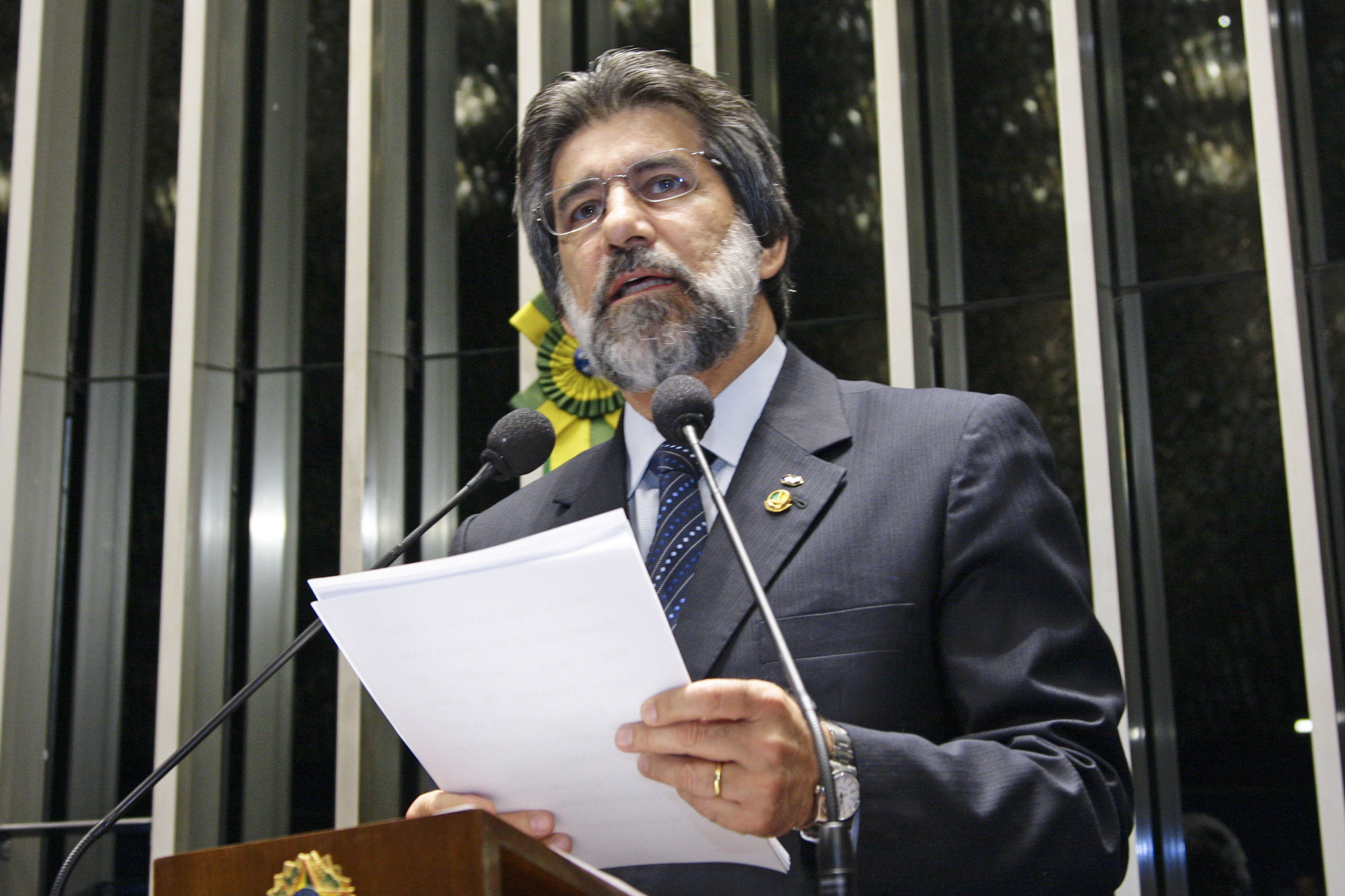 Valdir Raupp (PMDB-RO), por exemplo, responde a quatro ações penais no STF. | Luiz Alves/Agência Senado