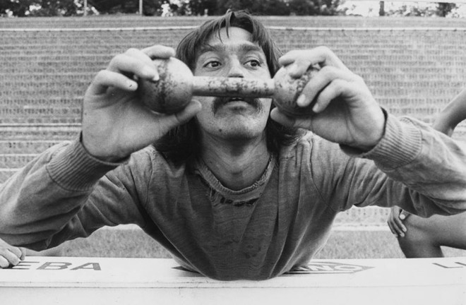 Barcímio Sicupira, maior artilheiro do Atlético. |