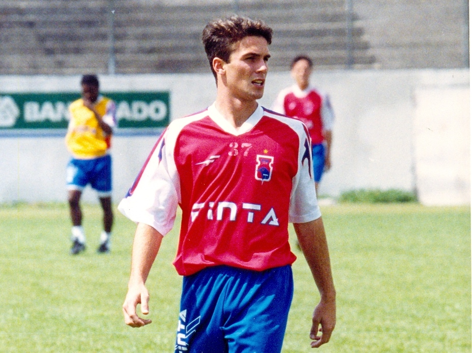 Fernando Miguel no início de sua passagem pelo Tricolor, em 1999. | Arquivo GRPCOM
