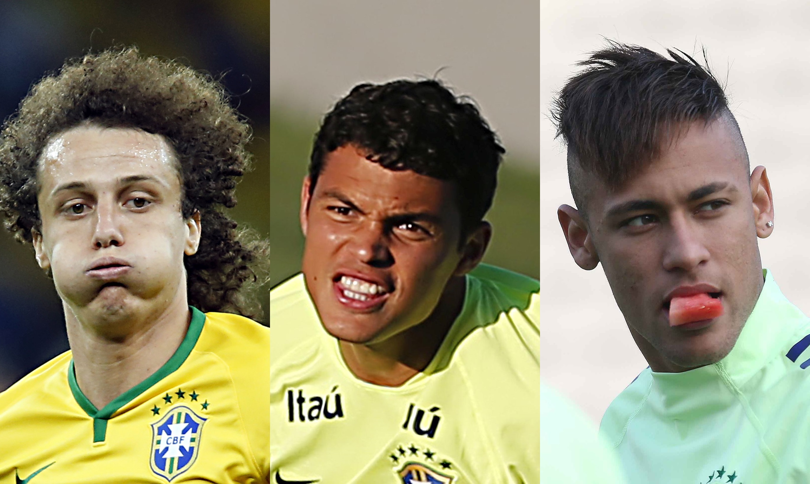 David Luiz, Thiago Silva e Neymar: brasileiros entre os 20 jogadores mais bem pagos do mundo. | Gazeta do Povo