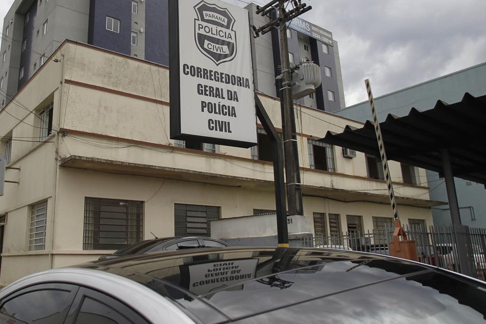 Corregedoria da Polícia Civil, no bairro Rebouças, em Curitiba. | Jonathan Campos/Gazeta do Povo