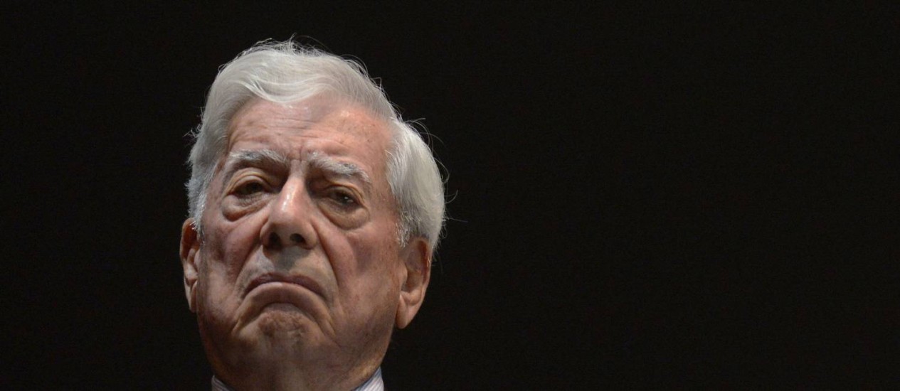 Llosa, o autor de ‘O Escrivinhador’. | /