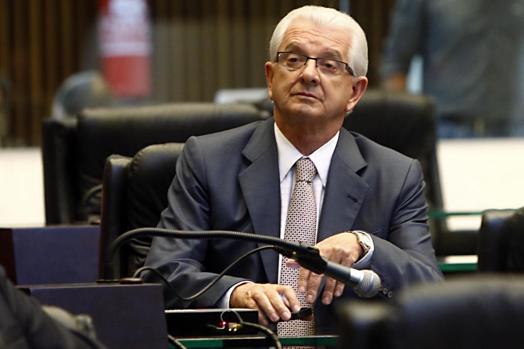 Justus foi presidente da Assembleia Legislativa e é investigado por irregularidades administrativas. | Albari Rosa/Gazeta do Povo