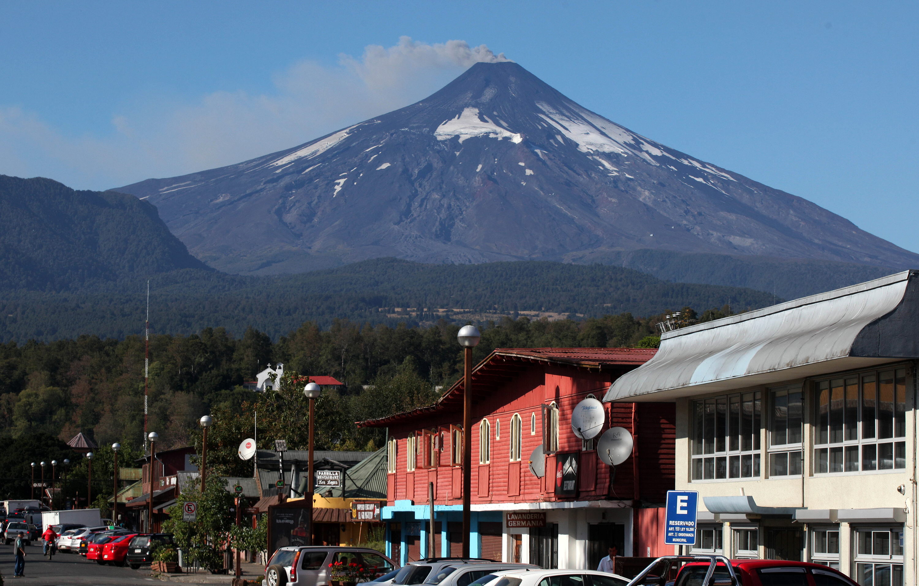 Vulcão Villarrica, no sul do Chile | Efe