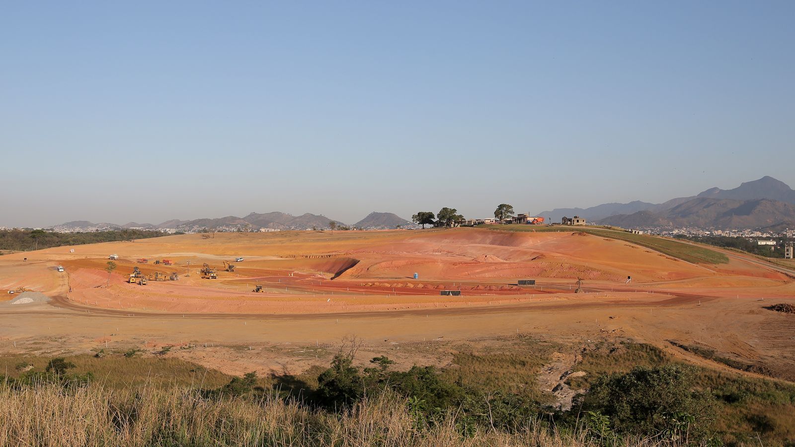 Vista panorâmica do Complexo de Deodoro: obras atrasadas e problemas com a empreiteira. | Marco Antonio Teixeira/Prefeitura do Rio
