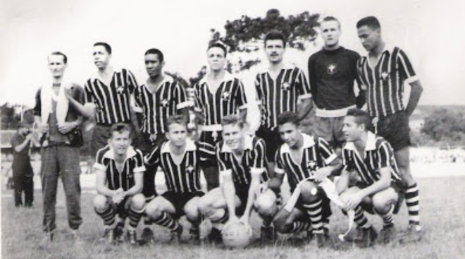 Time do Operário campeão da Zona Sul do Campeonato Paranaense de 1961. | Divulgação/Operário