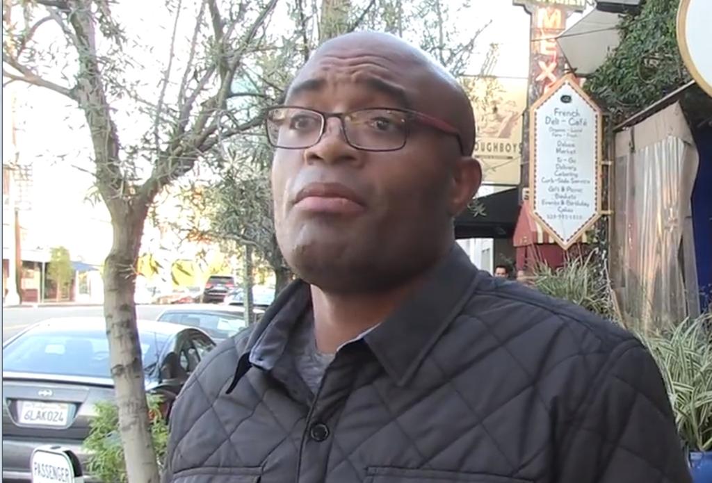 Anderson Silva quer participar da Rio 2016. | TMZ/Reprodução