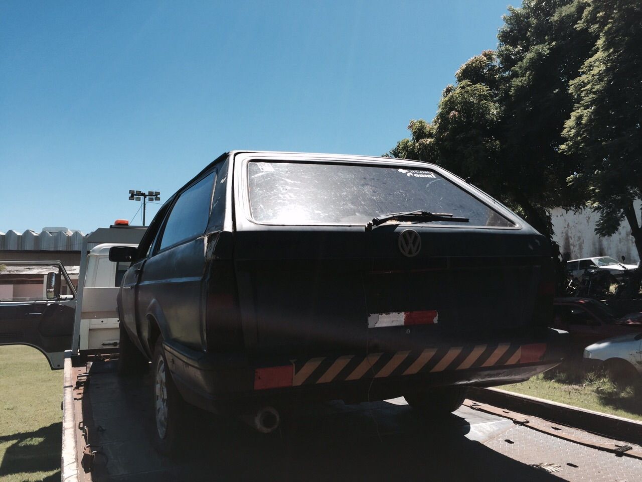 Parati possuia placa paraguaia e documentos do país vizinho. | Arquivo Pessoal/