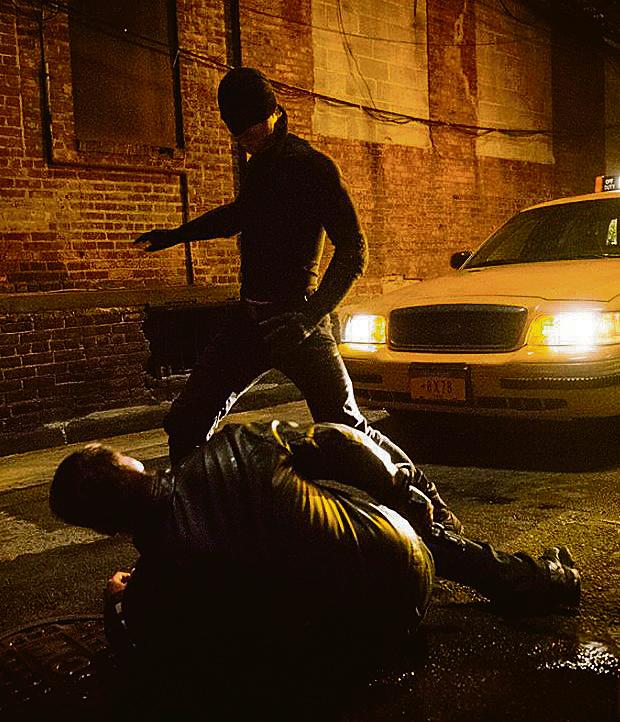 Cena do primeiro episódio da série de super-heróis da Marvel. | Reprodução