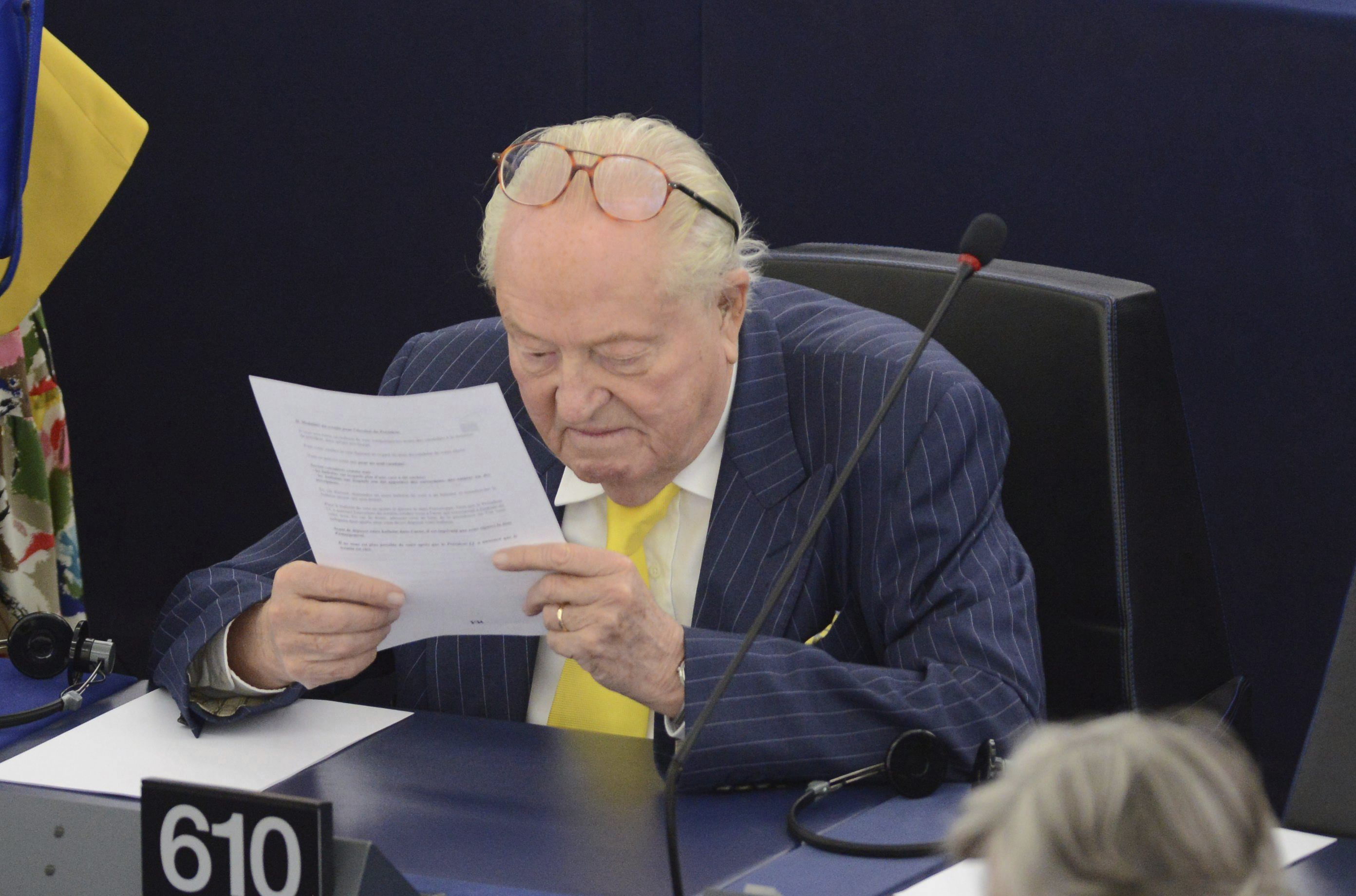 Jean Marie Le Pen, fundador da Frente Nacional | MPC MLP/Patrick Seeger