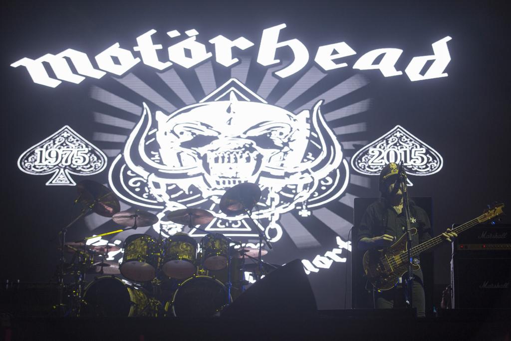 Motörhead no show em Curitiba, nesta terça-feira (28) | Marcelo Andrade/Gazeta do Povo