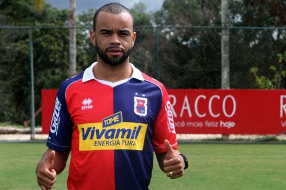 Volante Washington foi anunciado pelo Paraná. | Divulgação/Paraná Clube