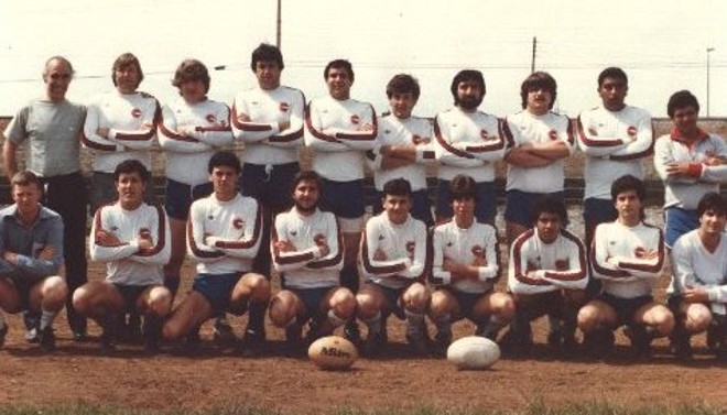Apoio do Colorado colocou o rúgbi dentro do espaço exclusivo do futebol. Apoio importante na era pré-internet. |