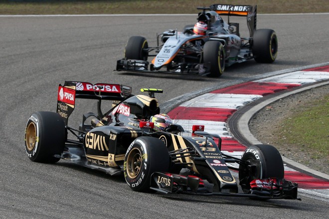 Pastor Maldonado colocou sua Lotus na 11ª posição. | WU HONG/EFE