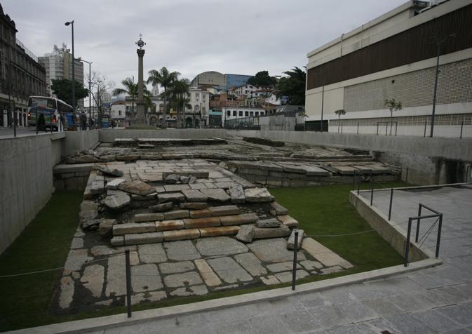 O Cais do Valongo foi o maior porto de escravos do mundo entre os séculos 16 e 19. | Fernando Souza/Agência O Dia