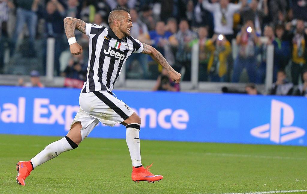 Vidal marcou o gol da vitória da Juventus sobre o Monaco. | Di Marco/EFE