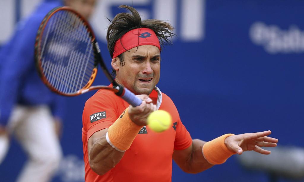 O espanhol David Ferrer, número 8 do mundo, será o adversário de Pablo Andújar na semifinal do ATP 500 de Barcelona. | Toni Albir/EFE