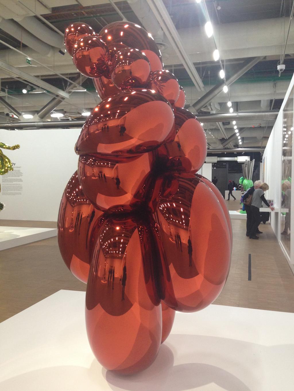 “Balloon Venus”, de Jeff Koons, no Centre Pompidou, em Paris. | Sandra M. Stroparo/Especial para a Gazeta do Povo