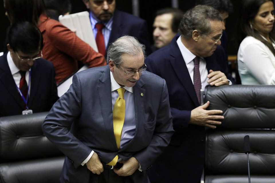 Eduardo Cunha: medidas coercitivas para garantir a presença de deputados em plenário. | Ueslei Marcelino
/Reuters