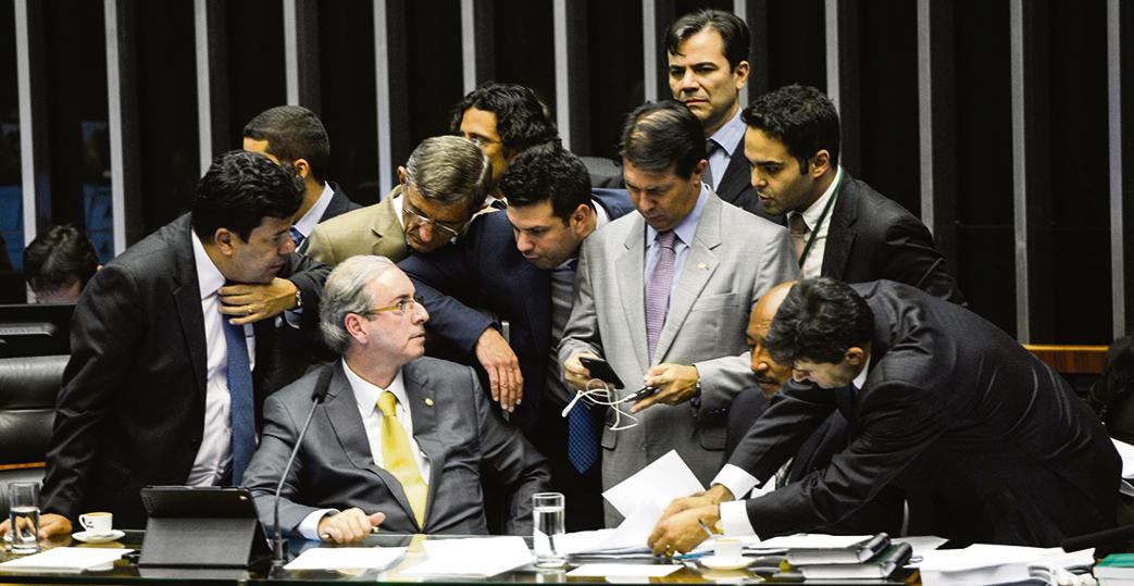 Com parte da bancada do PSDB unida ao PT, Eduardo Cunha se viu obrigado a recuar. | Wilson Dias/Agência Brasil