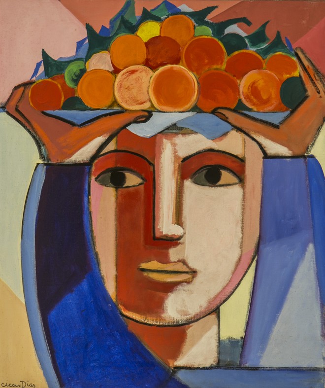 Óleo de Cícero Dias (sem título e data). | Marcelo Andrade/Gazeta do Povo