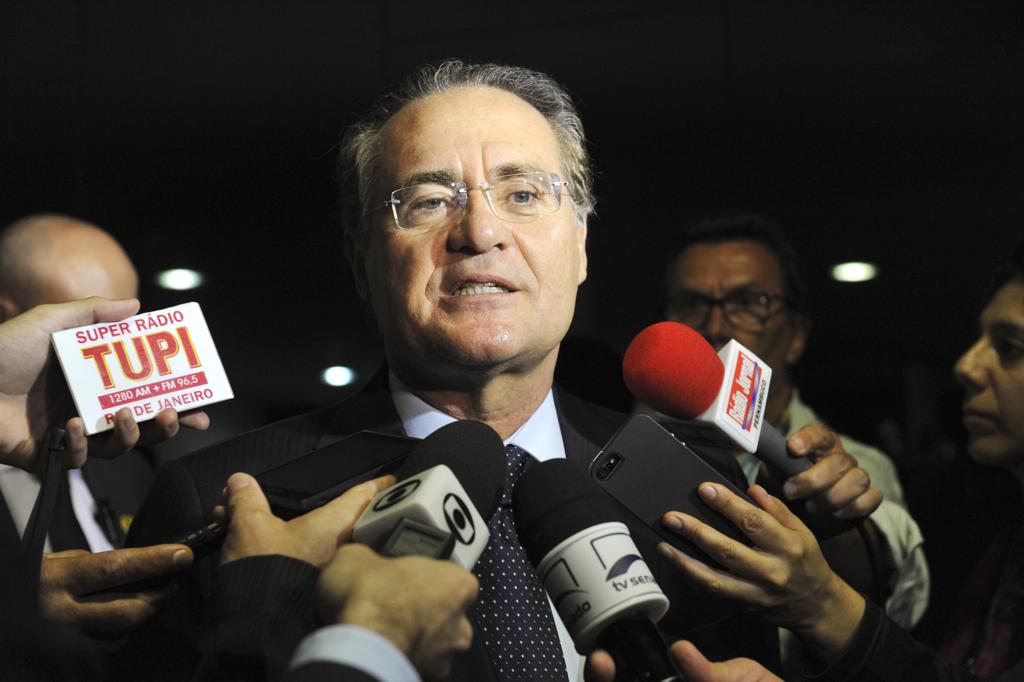 A votação do projeto da terceirização provocou uma troca de acusações entre Renan e o presidente da Câmara, Eduardo Cunha (PMDB-RJ) | Jane de Araújo//Agência Senado