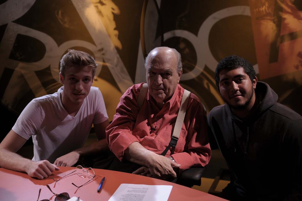 Abu na gravação do programa que vai ao ar nesta terça-feira (28). | Jair Magri/Divulgação