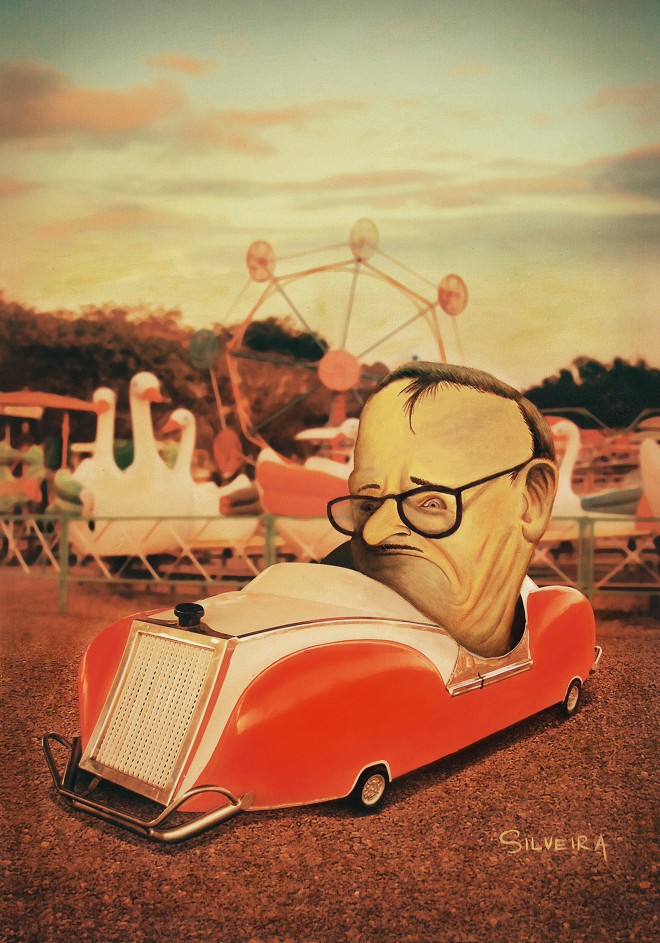 Juventude Perdida | Técnica mista sobre tela | Rafael Silveira/ Divulgação