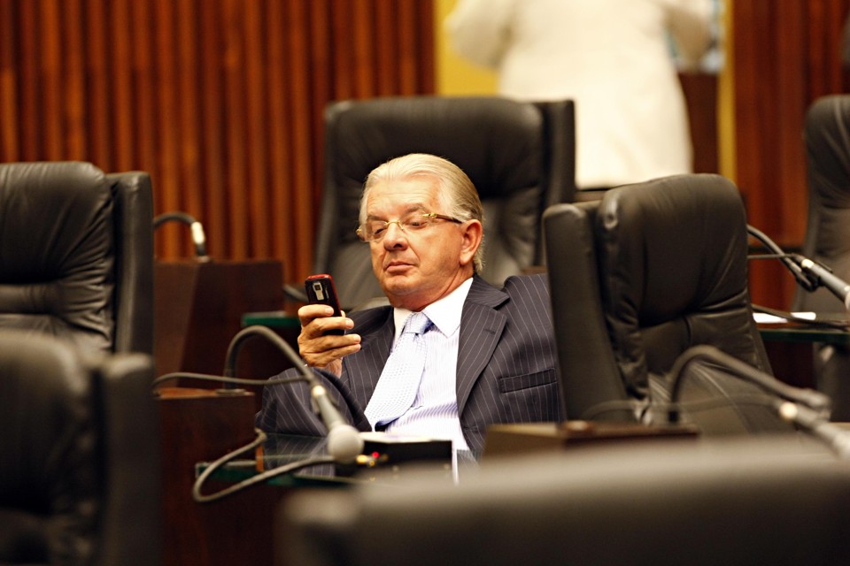 Grupo de apoio a Nelson Justus se articula para que o Conselho de Ética da Assembleia não dê sequência ao processo contra o deputado do DEM. | Albari Rosa/Gazeta do Povo