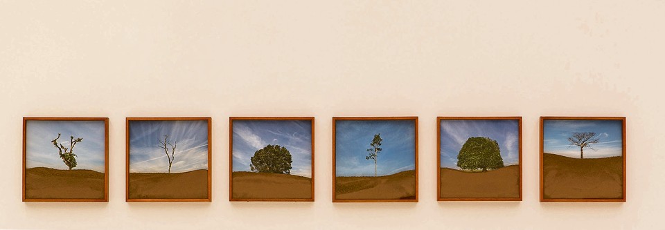 Série Espaço Confinado (2013), de Pedro Motta: obras foram expostas na Bienal de Curitiba em 2013, e estavam no segundo lote de quadros apreendidos na operação Lava Jato. | Marcelo Andrade/Gazeta do Povo