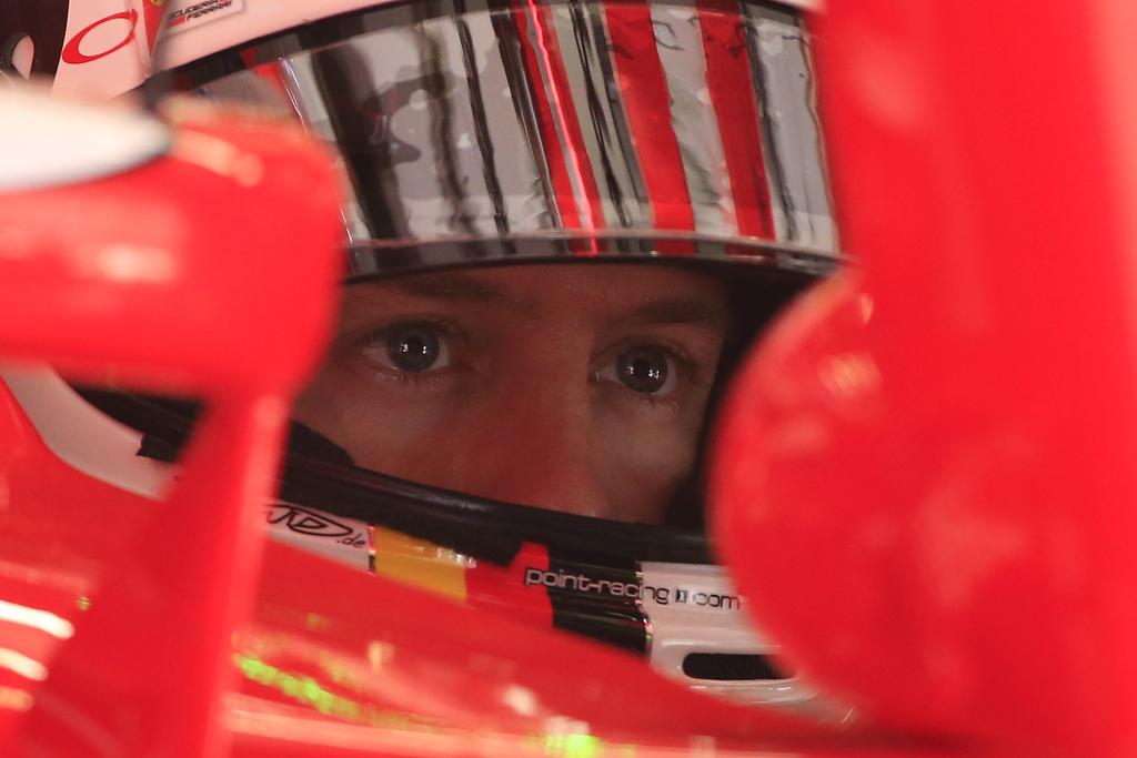 O alemão Sebastian Vettel, da Ferrari, tem 40 vitórias na Fórmula 1, categoria que disputa desde a metade d e 2007. | Aly Song/Reuters