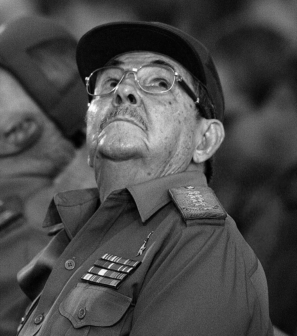 O presidente de Cuba, Raul Casto, em aniversário da revolução. | Claudia Daut